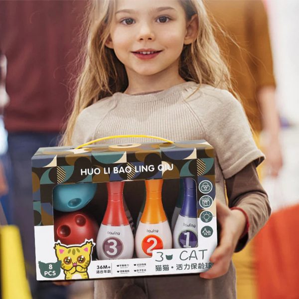 Quilles amusantes pour les enfants, idéal pour jouer en intérieur