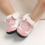 Bottes d'hiver pour enfants avec ajustement facile