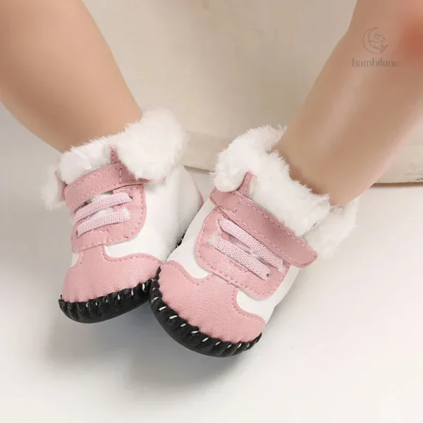Bottes d'hiver pour enfants avec ajustement facile