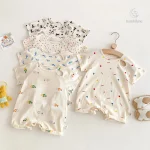 Rompers pour bébés légers et confortables