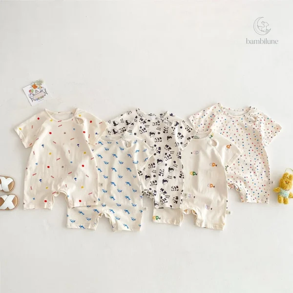 Ensemble bébé en tissu doux et respirant