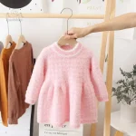 Robe d'hiver pour enfants, style et confort