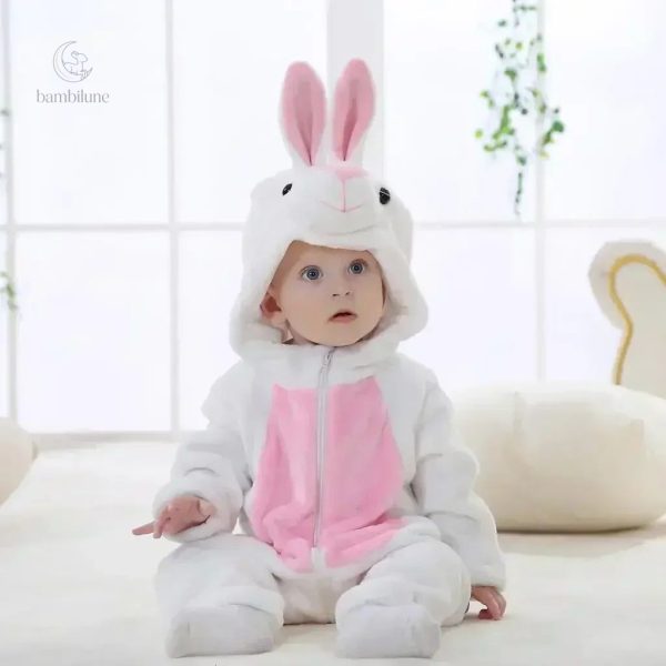 Onesie enfant, motifs d'animaux Dreamland colorés