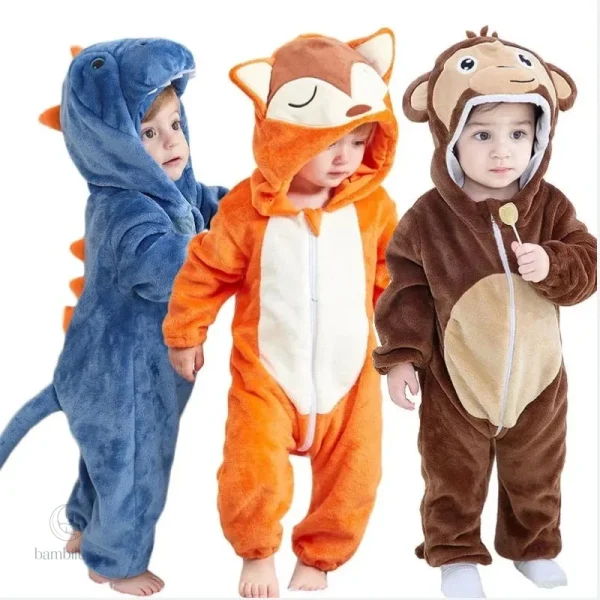 Vêtements ludiques pour enfants en style animalier