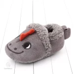 Chaussons pour tout-petits, confort animalier en peluche