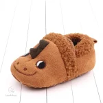 Chaussons pour enfants, doux et câlins, motifs animaux
