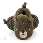 Chaussons mignons en peluche pour jeunes enfants