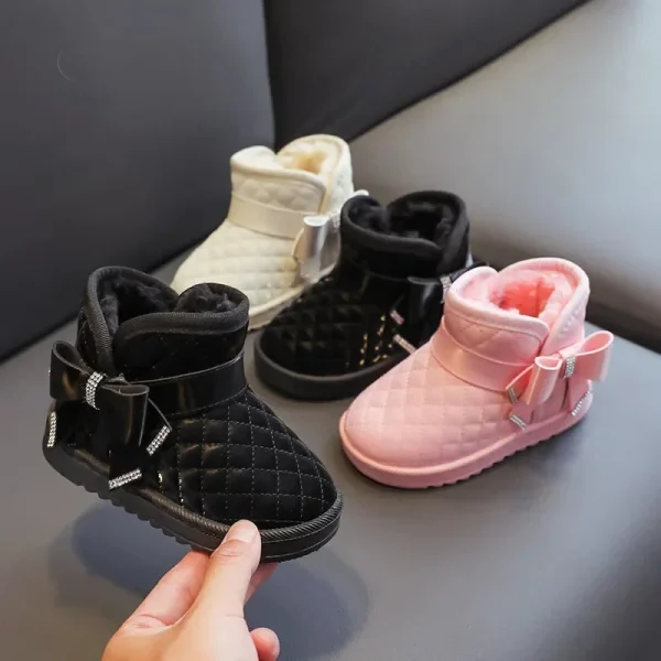 Mini Fashion - Bottes de neige antidérapantes pour filles