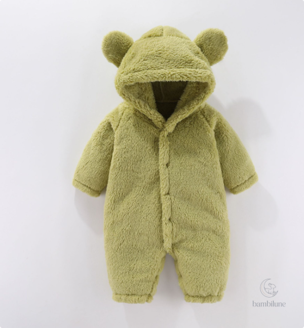 Look tendance pour enfants avec cette combinaison polaire