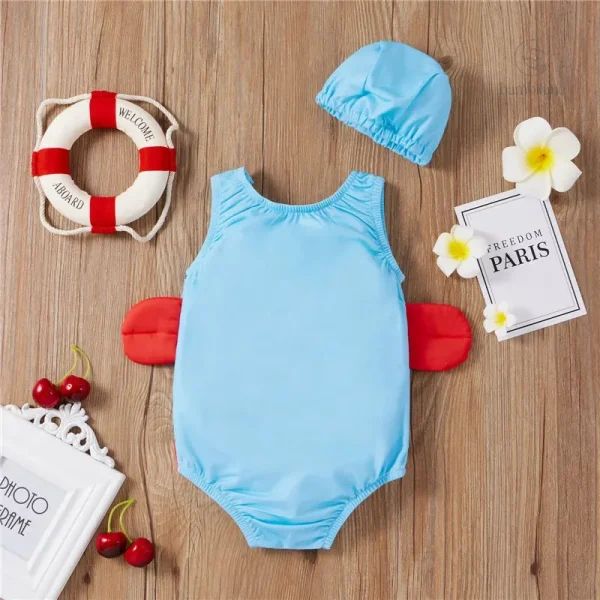 Vêtement de bain enfant, protection contre le soleil