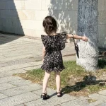 Robe colorée Bonheur floral pour petite fille