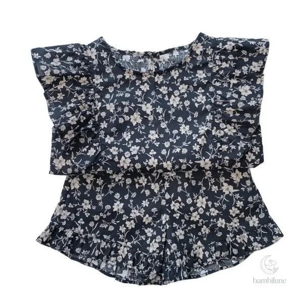 Mini Fashion robe enfant avec design floral