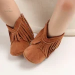 Bottes en cuir synthétique pour filles