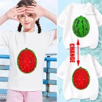 T-shirt pastèque Mini Fashion pour enfants