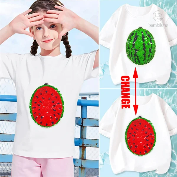 T-shirt pastèque Mini Fashion pour enfants