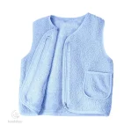 Gilet en laine d'agneau, essentiel pour l'hiver