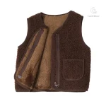 Gilet en laine pour les petites modeuses