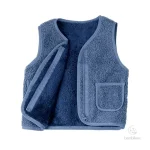 Gilet enfant en laine, parfait pour l'automne