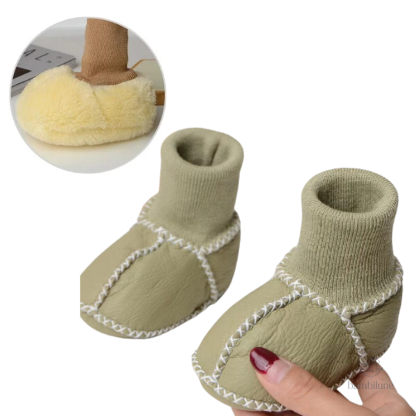 Chaleur et confort - chaussons pour les tout-petits