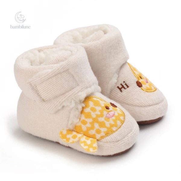 Chaleur et confort des pieds avec motifs animaux