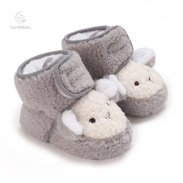 Confort pour petits pieds avec motifs animaux colorés