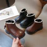 Mini Fashion - Bottines en cuir pour enfants