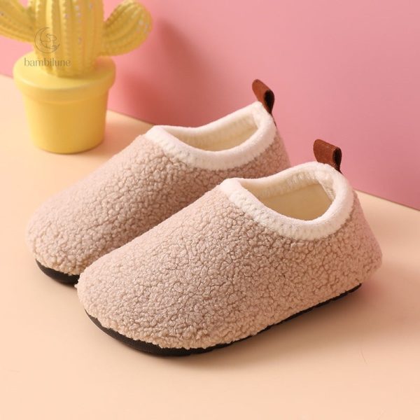 Chaud et confortable : pantoufles pour enfants