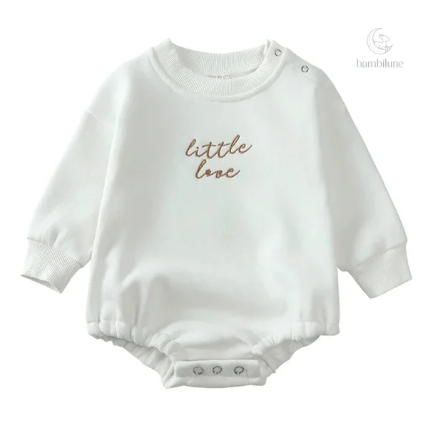 Pull Romper doux, idéal pour le jeu en extérieur