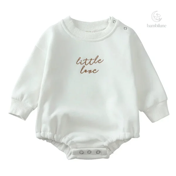 Pull Romper avec manches longues pour un maximum de chaleur