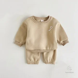 Vêtements d'hiver pour enfants, style floral