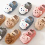 Mini chaussons pour enfants, chauds et doux