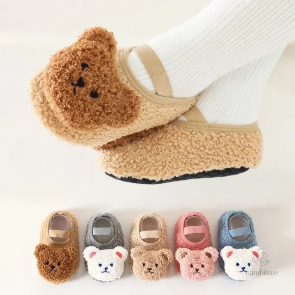 Chaussons doux pour petits pieds, confort optimal