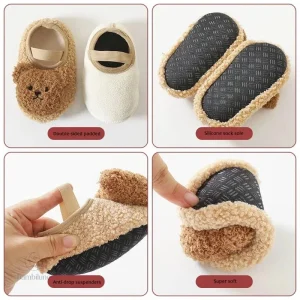 Chaussons pour enfants, chaleur et douceur garanties