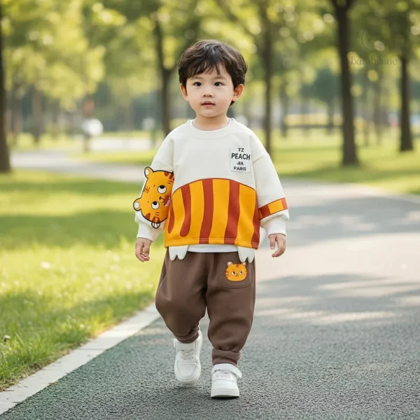 Vêtements pour enfants : ensemble confortable et stylé