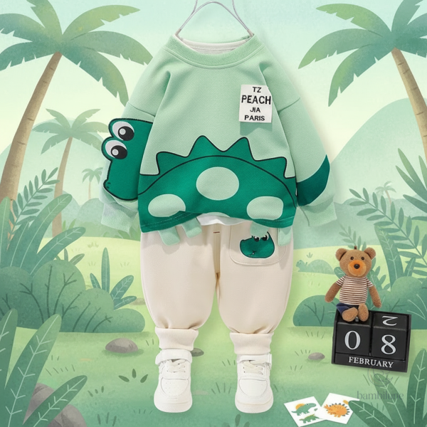 Vêtements enfants : ensemble chaud pour l'hiver