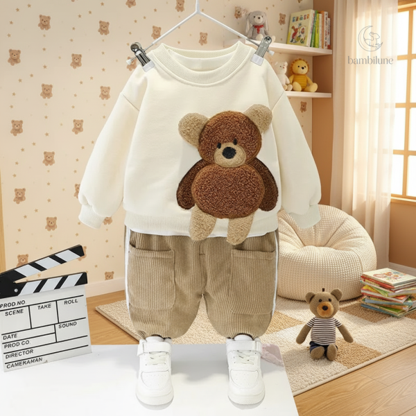 Tenue enfant chaude et légère en deux parties