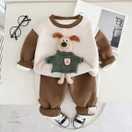 Jogging doux pour enfants, idéal pour les jours frais