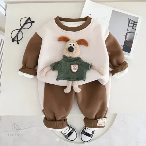 Jogging doux pour enfants, idéal pour les jours frais