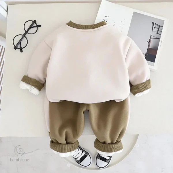 Pantalon jogging doux, parfait pour les activités automnales