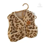 Élégant gilet sans manches pour enfants en hiver