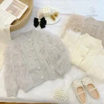 Manteau d'hiver pour filles, look chic et chaleureux