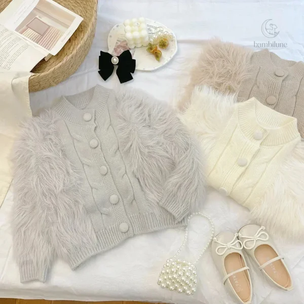 Manteau d'hiver pour filles, look chic et chaleureux