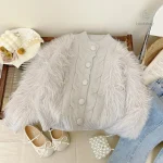 Manteau tendance pour filles, idéal pour le froid
