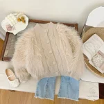 Chaud et élégant manteau d'hiver pour enfants