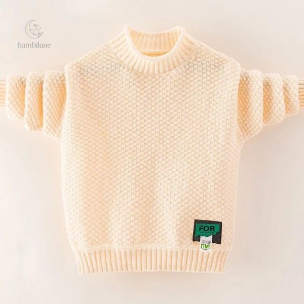 Mode enfantine tendance avec ce pull ample