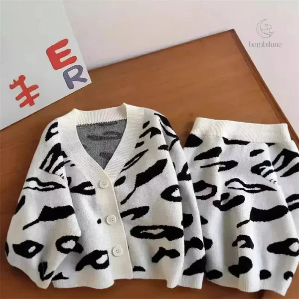 Ensemble élégant pour enfants, idéal pour le printemps