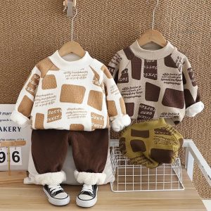 Mini Fashion - Ensemble 2 pièces en polaire pour enfants