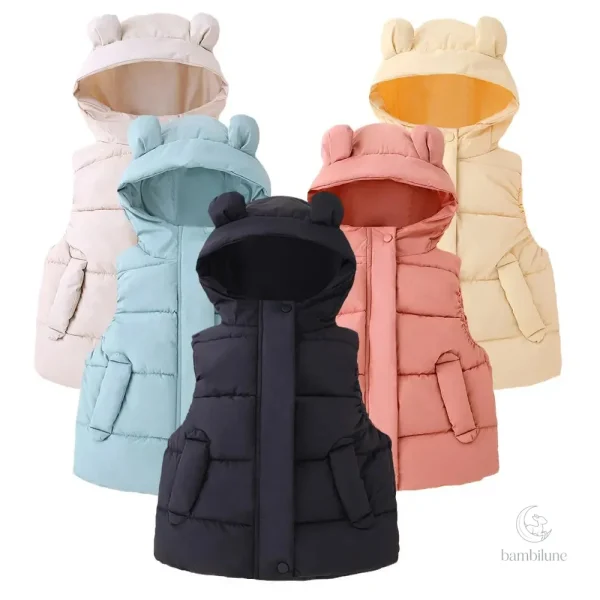 Gilet à capuche pour un look stylé et cosy