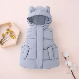 Gilet chaud à capuche pour les journées fraîches