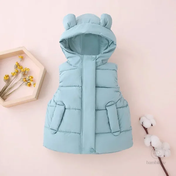 Gilet à capuche pour une allure décontractée